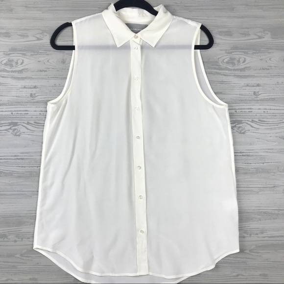 Everlane Tops - Everlane cream silk blouse